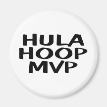 Hula Hoop MVP Fridge Magnets