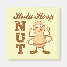 Hula Hoop Nut Fridge Magnets