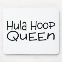 Hula Hoop Queen Mouse Pads