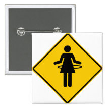 Hula Hoop Zone Highway Sign Pins