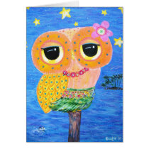 Hula Hoot Card