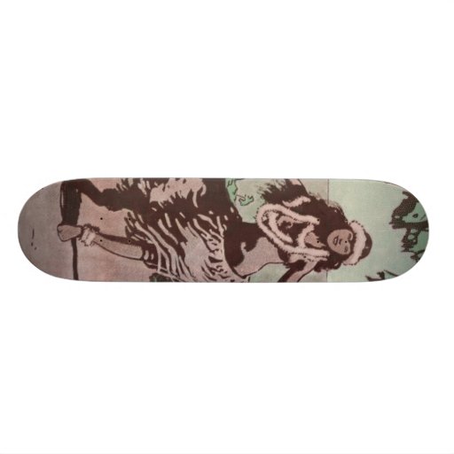 Hula Hula Girl Skateboard Deck