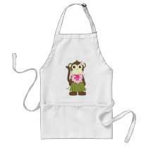 Hula Monkey Apron
