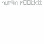 hum4n r00tkit embroidered hoody