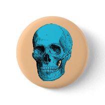 Human Anatomy Skull Pin