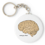 Human Brain: Analyze This! Key Chain