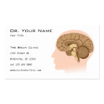Human brain anatomy Business Card