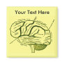 Human Brain Refrigerator Magnets