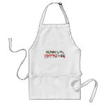 Human by Day, Vampire by Night Aprons