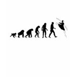 Human Evolution: Dancer T-Shirt