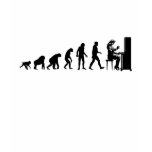 Human Evolution: Pianist T-Shirt