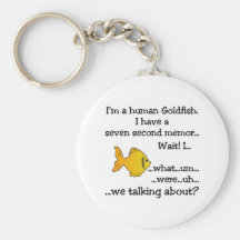 Human Goldfish Keychains