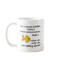 Human Goldfish Coffee Mug