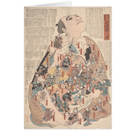 Human physiology as kabuki - notecard