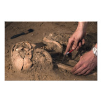 Human remains photo