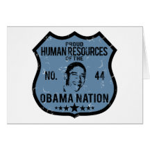 Human Resources Obama Nation Card