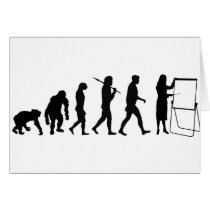 Human Resources Training Lecturer Gear Greeting Card