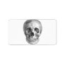 Human skull anatomy sketch drawing personalized address labels