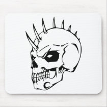 Human Skull Mouse Mat