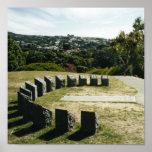 Human Sundial Poster