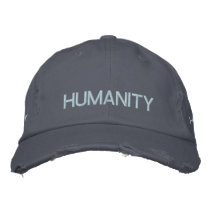 Humanity Cap Embroidered Baseball Caps