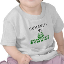 Humanity vs. Corporate Zombies Shirt
