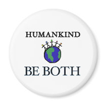 Humankind Refrigerator Magnet