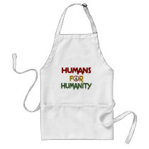 Humans For Humanity Custom Apron