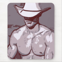 Humble Cowboy Mouse Mat