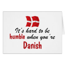 Humble Danish cards