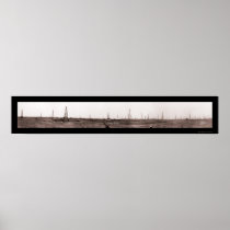 Humble Gilliland Oil Photo 1919 Poster