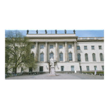 Humboldt University in Berlin Photo Card Template