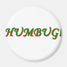 Humbug! Fridge Magnet