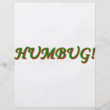 Humbug! Personalized Flyer
