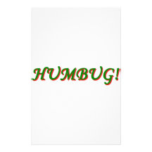Humbug! Personalized Stationery