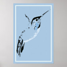 Humming Bird Posters