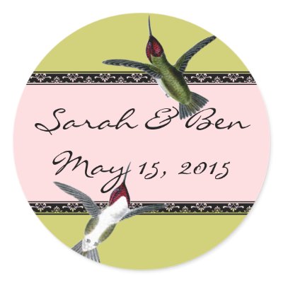 Humming Birds Grunge Hearts with Wings by samack
