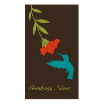 Hummingbird Business Card