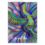 Hummingbird card of love.
