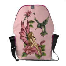 Hummingbird Fairy Commuter Bags