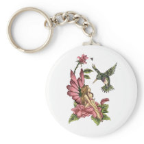 Hummingbird Fairy Keychain