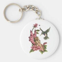 Hummingbird Fairy Keychain