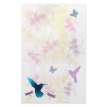 Hummingbird Garden Stationery Paper