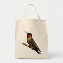 Hummingbird Grocery Bag