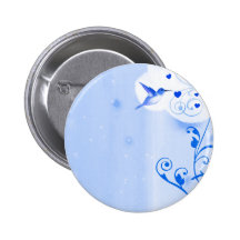 Hummingbird Hearts 2 Button