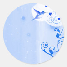 Hummingbird Hearts 2 Stickers