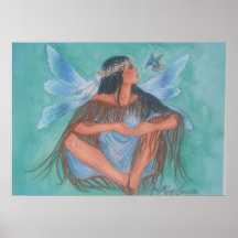 Hummingbird Maiden Poster