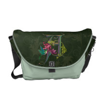 Hummingbird Monogram A Courier Bag