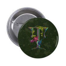 Hummingbird Monogram T Pin
