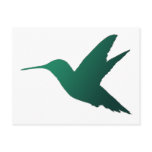 Hummingbird Silhouette Postcard